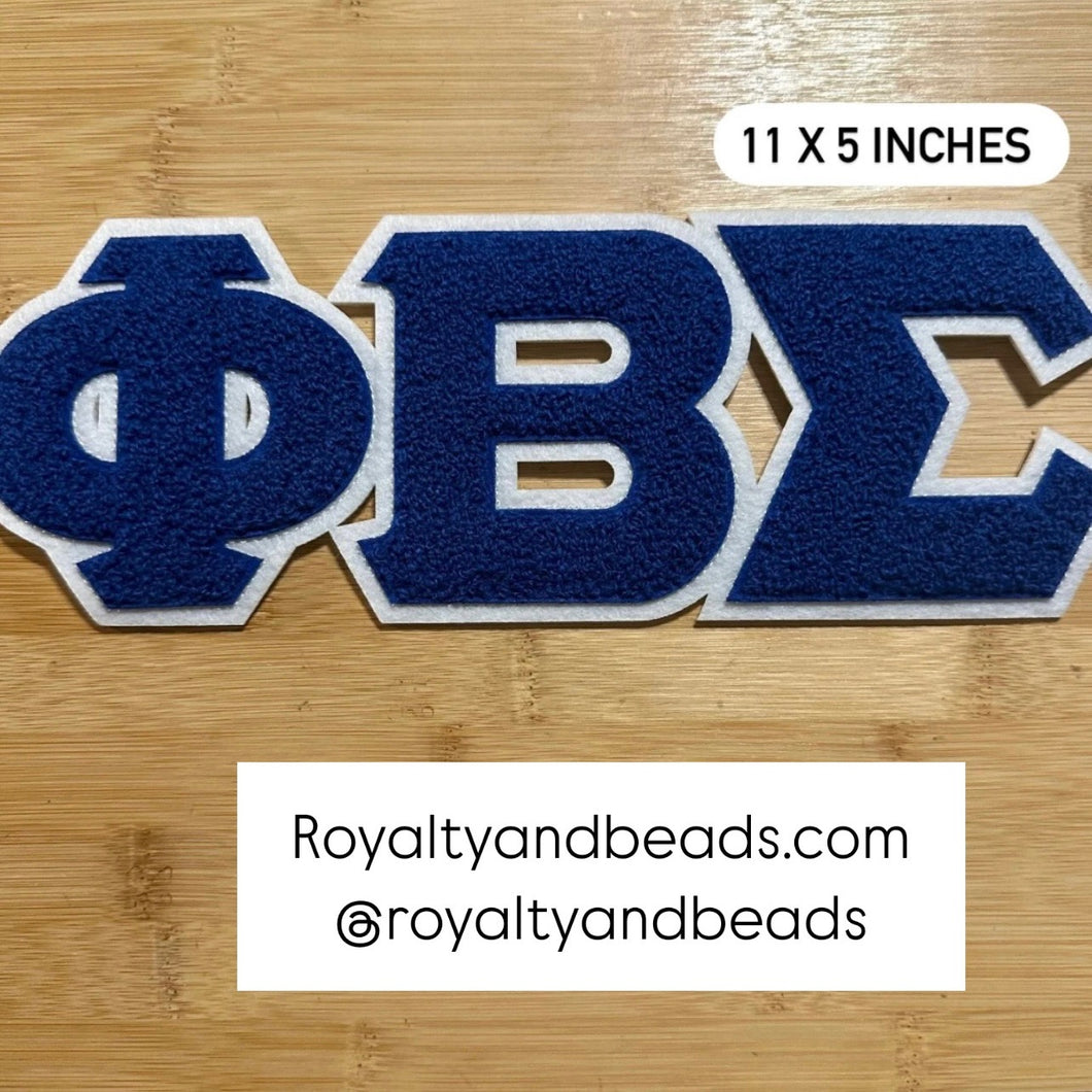 Blue Phi Beta Sigma patch