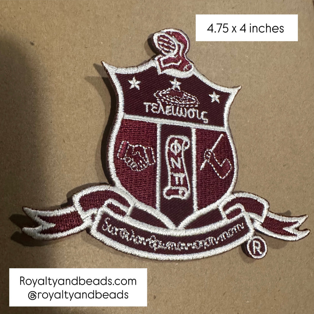 Kappa Alpha Psi shield patch