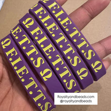 Load image into Gallery viewer, Omega Psi Phi wristband