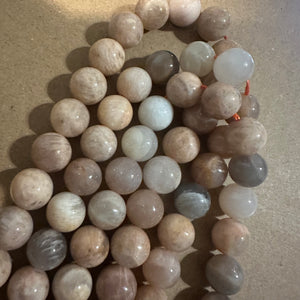 Sunstone gemstone beads