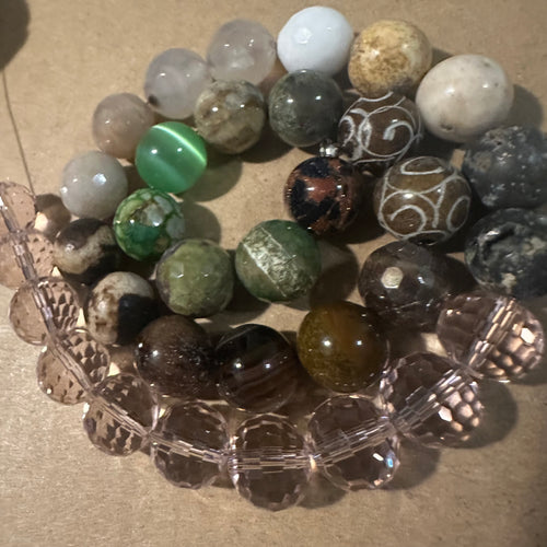 Mixed beads 12mm