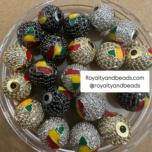 Pave Africa beads