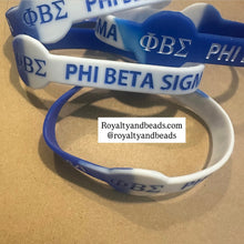Load image into Gallery viewer, Phi Beta Sigma wristband