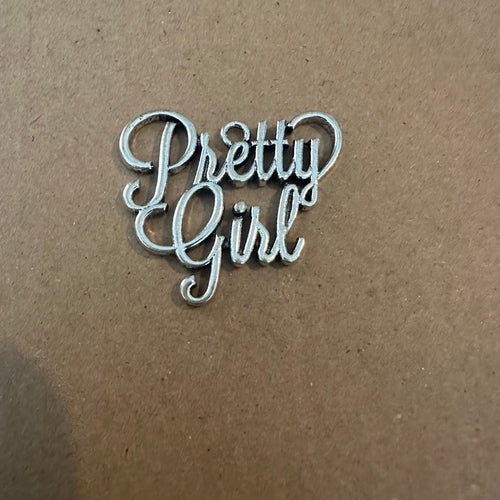 Pretty girl charm
