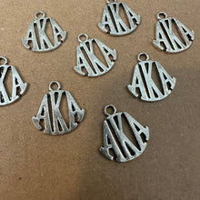 Load image into Gallery viewer, 8 silver AKA charms