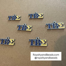 Load image into Gallery viewer, Tau Beta Sigma charm (TBS)