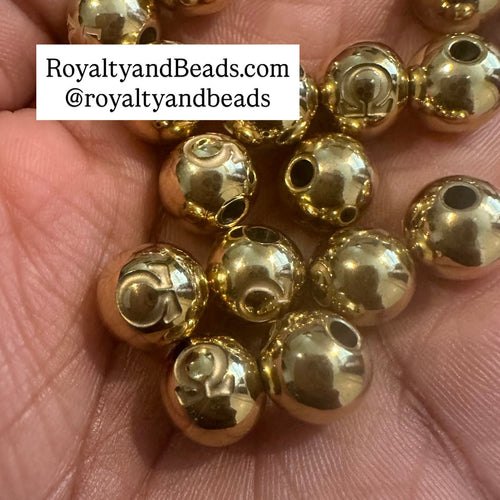 Stainless Omega beads