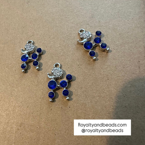 Silver Rhinestone poodle.