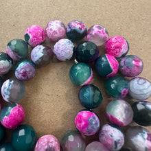 Load image into Gallery viewer, Pink and green beads 8mm