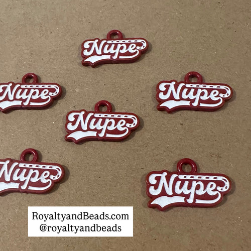 New Red NUPE charm.
