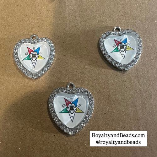 OES heart charm.