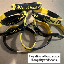 Load image into Gallery viewer, Alpha Phi Alpha wristband