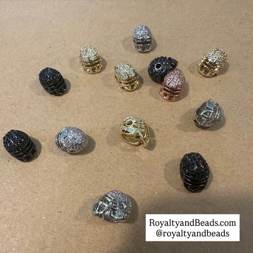 Mini Pave helmet charms.