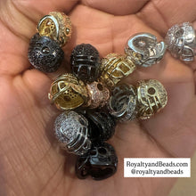 Load image into Gallery viewer, Mini Pave helmet charms.