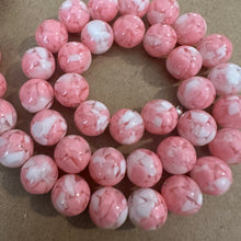 Load image into Gallery viewer, Pink and white beads.