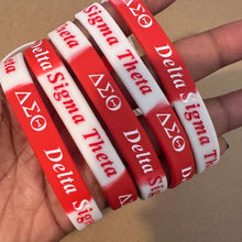 Load image into Gallery viewer, Delta Sigma Theta wristband