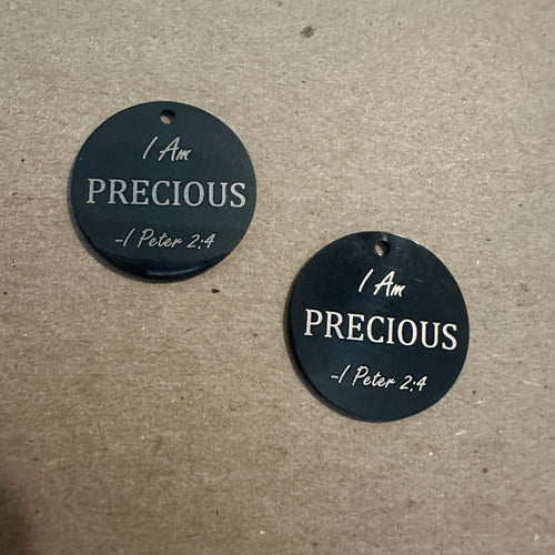 Black I am precious SS