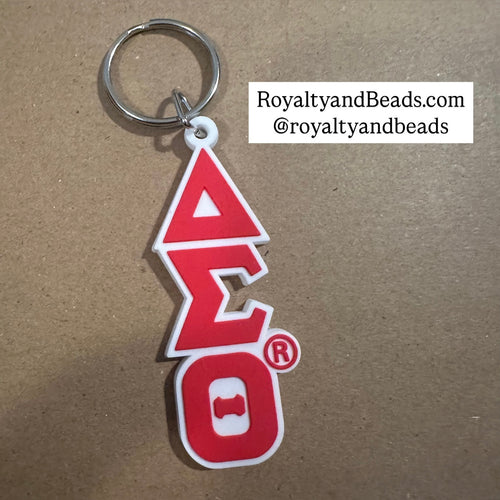 Delta Sigma Theta keychain