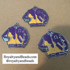 Fraternity Jacket charms