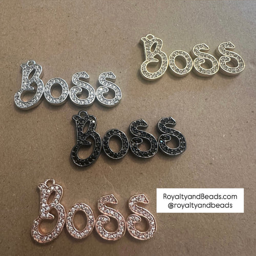 Pave Boss charm.