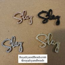 Load image into Gallery viewer, Pave slay charms.