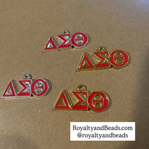 Red Delta Sigma Theta charm.