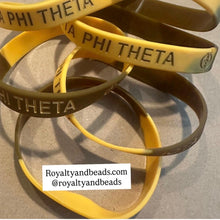 Load image into Gallery viewer, Brown Iota Phi Theta Wristband