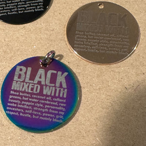 Black mixed with