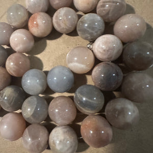 Sunstone beads 12mm