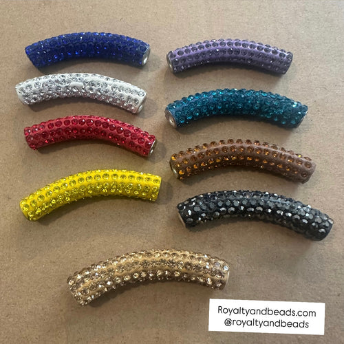 Color rhinestone bars