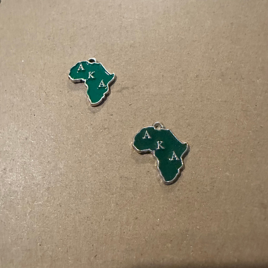Green Africa charms