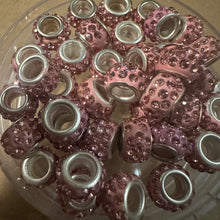 Load image into Gallery viewer, Light pink big hole beads.
