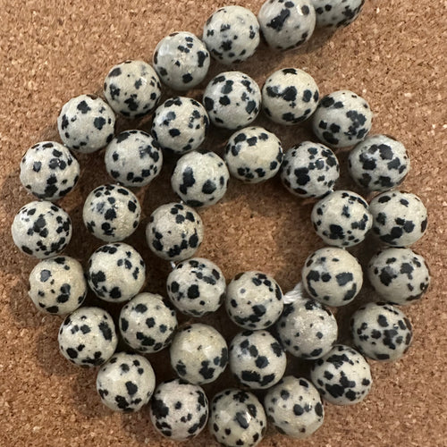 Dalmatian beads.