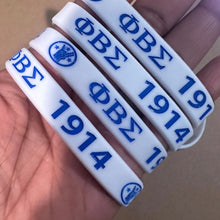 Load image into Gallery viewer, Phi Beta Sigma wristband