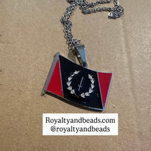 Load image into Gallery viewer, Black American necklace