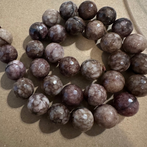 Brown beads 12mm