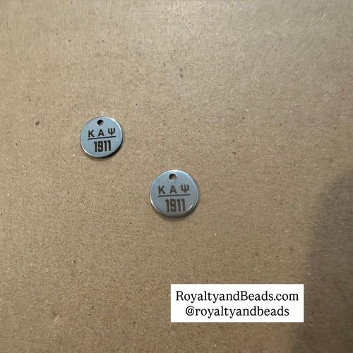 Kappa Alpha Psi 1911 tag charm.