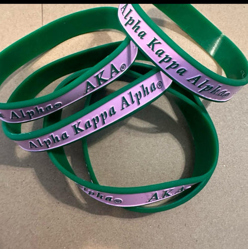 Alpha Kappa Alpha wristband