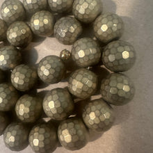 Load image into Gallery viewer, Matte gold beads 12mm