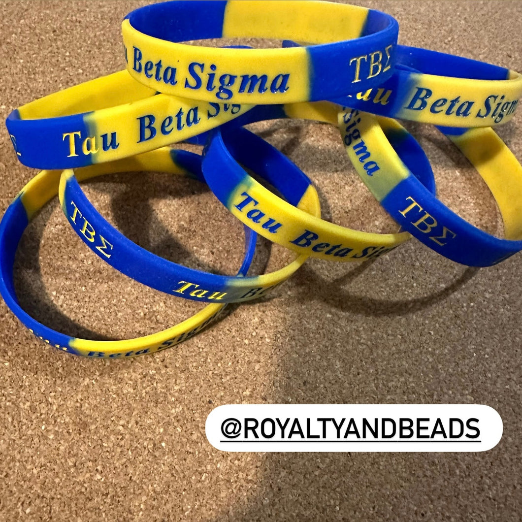 Tau Beta Sigma wristband.