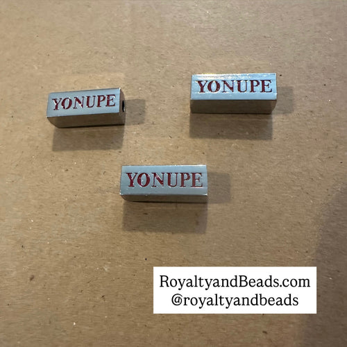 New YO NUPE charm