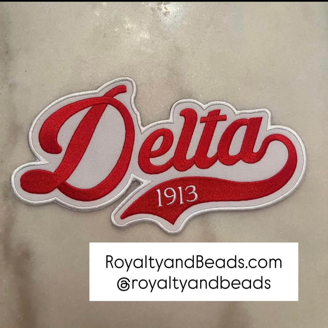 Delta Sigma Theta 1913 patch.