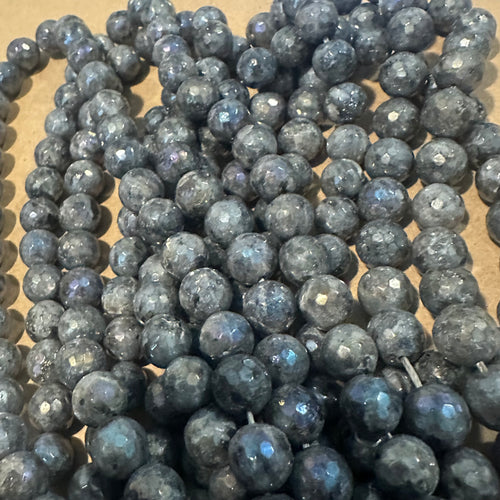 Labradorite beads (faceted)