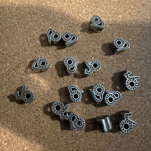 Zodiac leo charm (silver)
