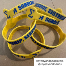Load image into Gallery viewer, Sigma Gamma Rho wristband