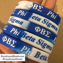Load image into Gallery viewer, Phi Beta Sigma wristband