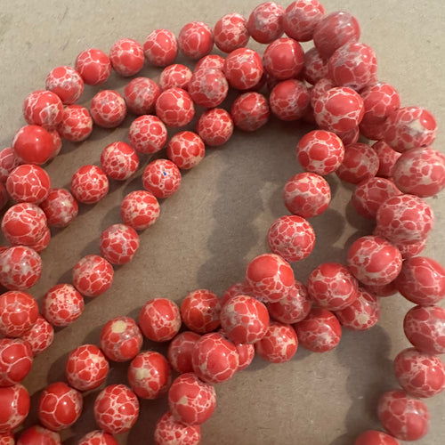 Orange beads