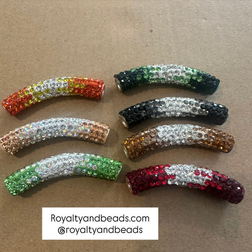 Mixed rhinestone bars