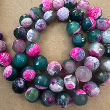 Load image into Gallery viewer, Pink and green beads 8mm