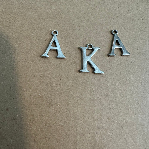 Silver AKA letters